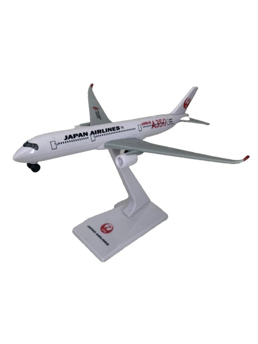 JAL Airbus A350 Airplane Model 1: Plastic Collectible Aircraft Scale Model
